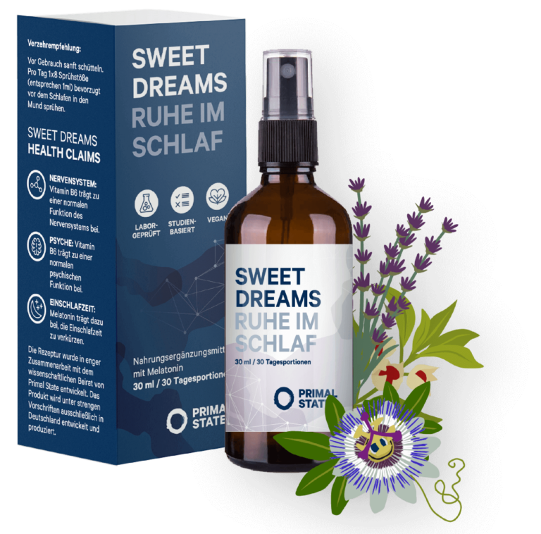 Sweet Dreams Mockup mit Kräutern